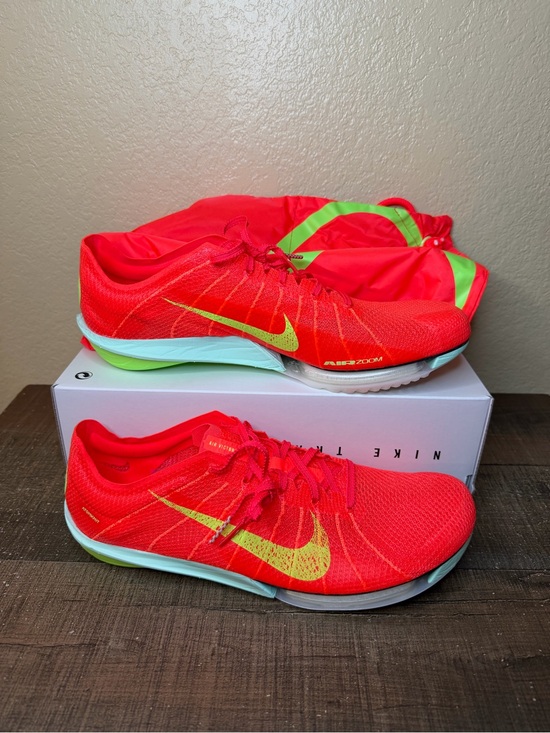 Nike Other - Nike Air Zoom Victory 2 Spikes “Bright Crimson Lime Blast”
- Size 12 Men.
